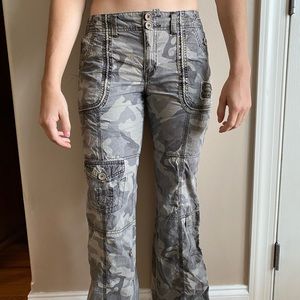 Camo cargo pants